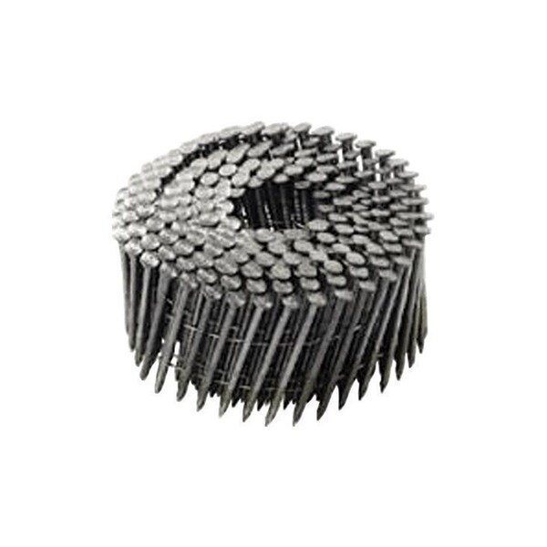 Hitachi 3.25 x 0.13 in. Dia. 16 deg 16 Gauge Smooth Shank Angled Coil Framing Nails, 4000PK 2596534 - main